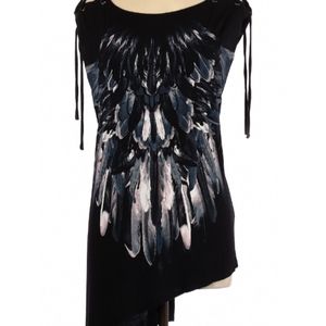 Rock & Republic Sleeveless Asymmetrical Top